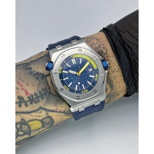 Custom Seiko Mod • Blue AP ROO • 46mm